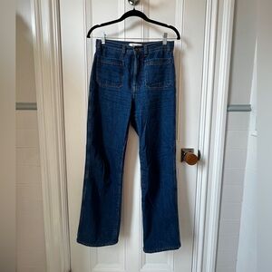 Madewell Cleo Straight Jean with Patch Pockets